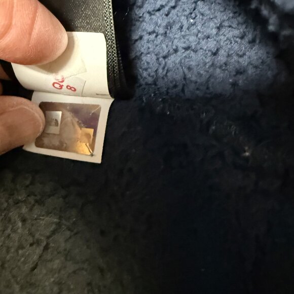 The North Face Campshire Fleece XXL Navy Purple 1/4 Zip EUC - Picture 9 of 12